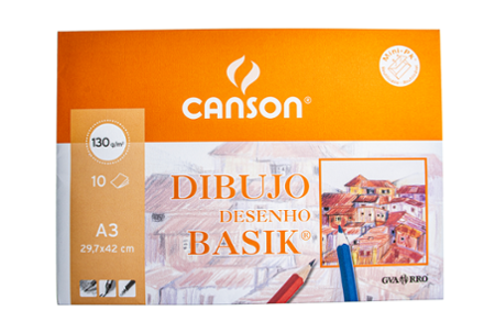 Producto BLOCK CANSON A3 130GR PACK 10H
